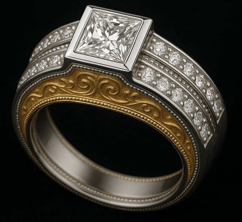 Royal Alchemist Rings by D’ORÉ Studios