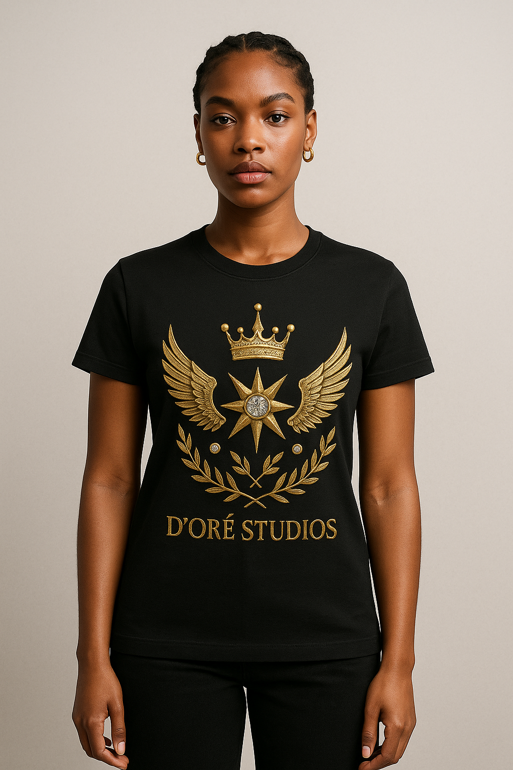 CROWN ESSENTIALS™ TEES – Exclusive handcrafted gold and diamond jewelry by D’ORÉ STUDIOS™