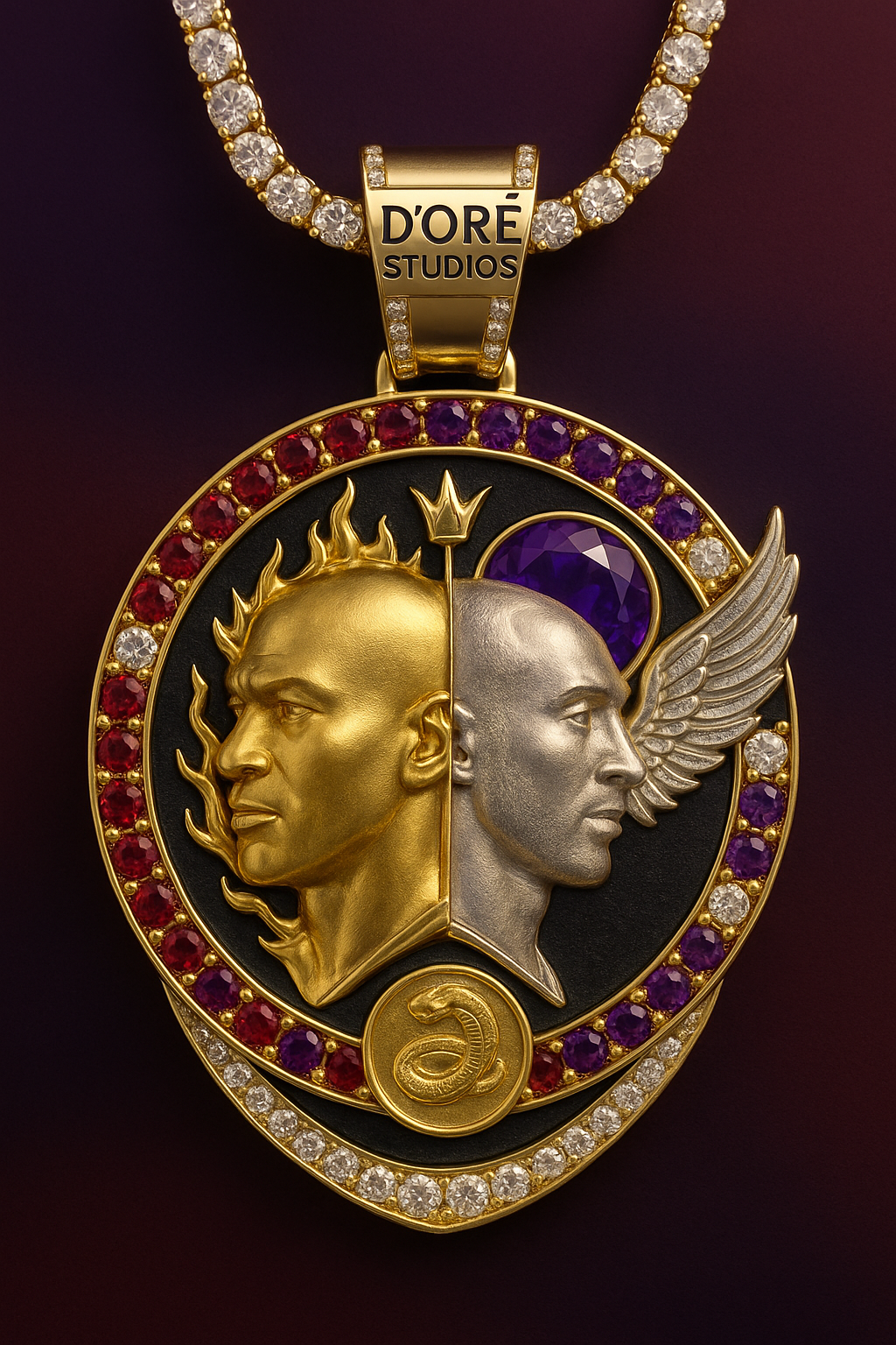 JordanxKobe by ROYAL RELICS™ Collection by D’ORÉ STUDIOS™. – Exclusive handcrafted gold and diamond jewelry by D’ORÉ STUDIOS™