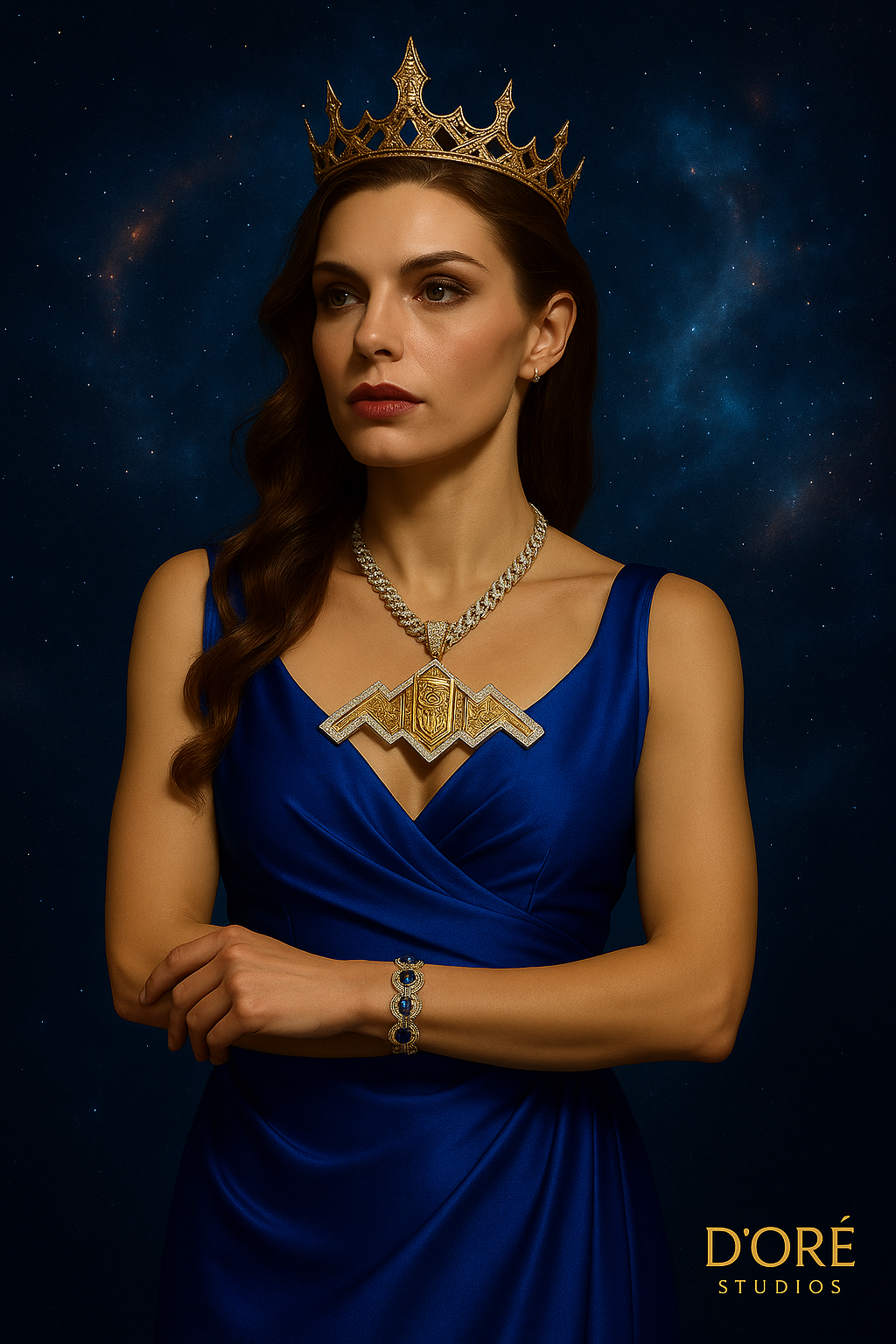 ✈️ PHANTOM HEIR™ – ROYAL RELICS™ Pendant