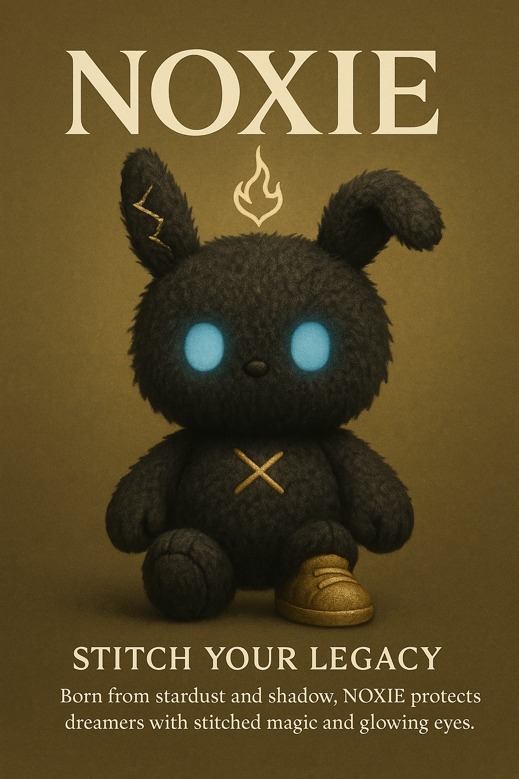 NOXIE™ Guardian Edition – Dark Fantasy Plush Toy