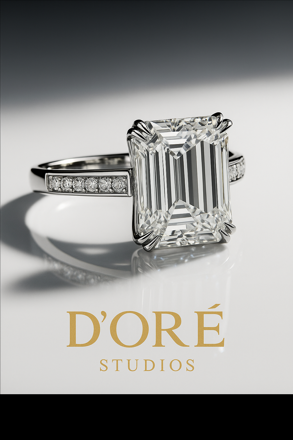 “THE SOVEREIGN CUT” — a masterpiece crafted for the modern monarch. – Exclusive handcrafted gold and diamond jewelry by D’ORÉ STUDIOS™